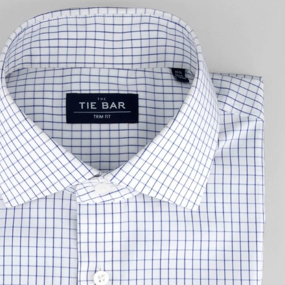 The Tie Bar Shirt Checkered Dress Shirt - Picture 1 of 5